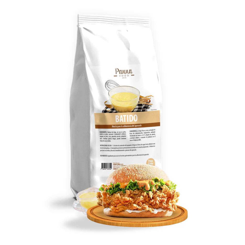 Batido. Mezcla para la Adherencia del Apanado x 2 kg - Panna Food