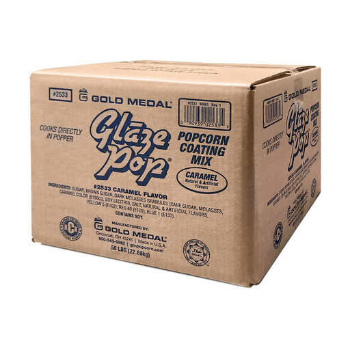 [2533] Glaze Pop Caramelo x 50 lb / 22.68 kg - Gold Medal
