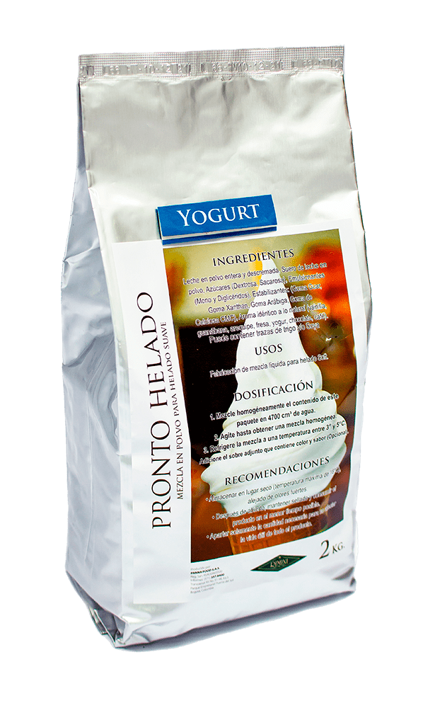 Pronto yogurth bolsa por 2 kg - Panna Food