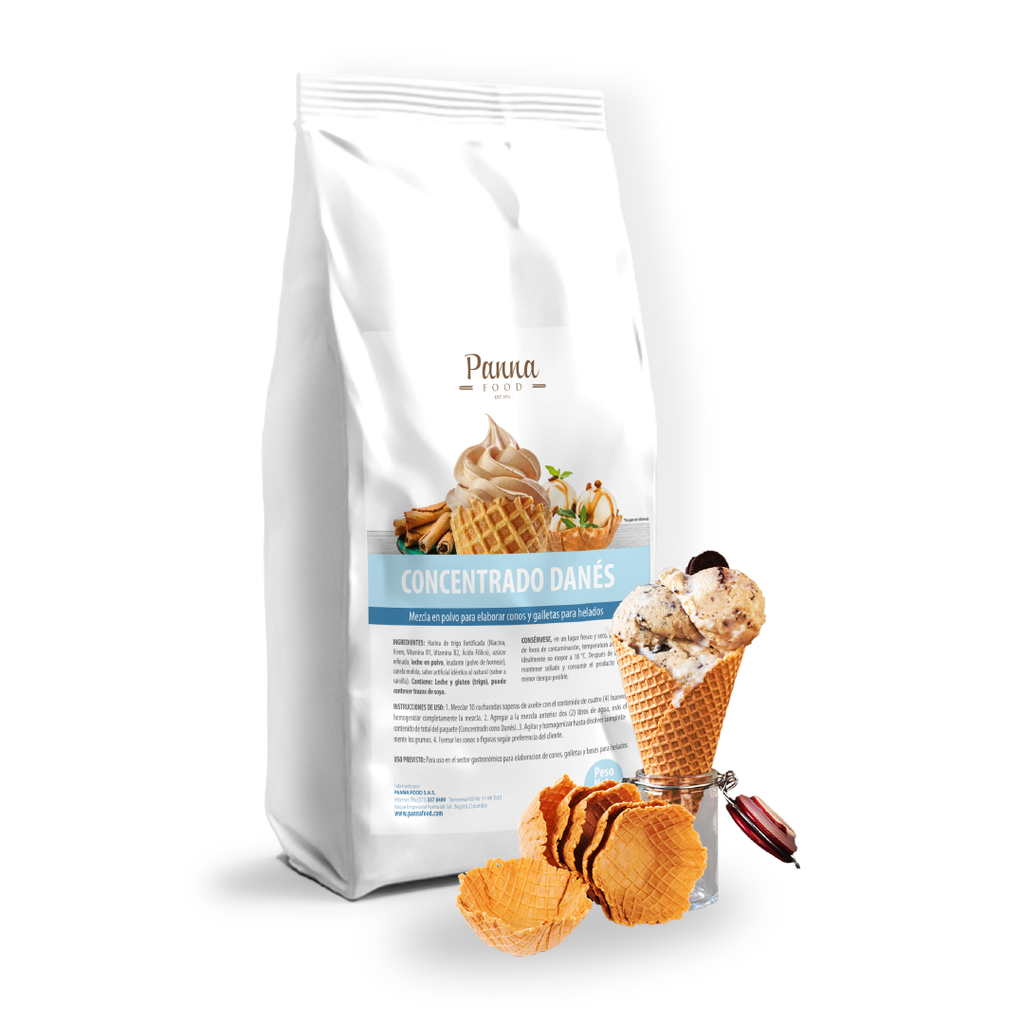 Concentrado para Cono Danés x 2 kg - Panna Food MD