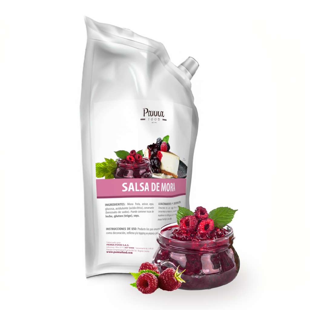 Salsa de Mora x 1 kg - Panna Food MD